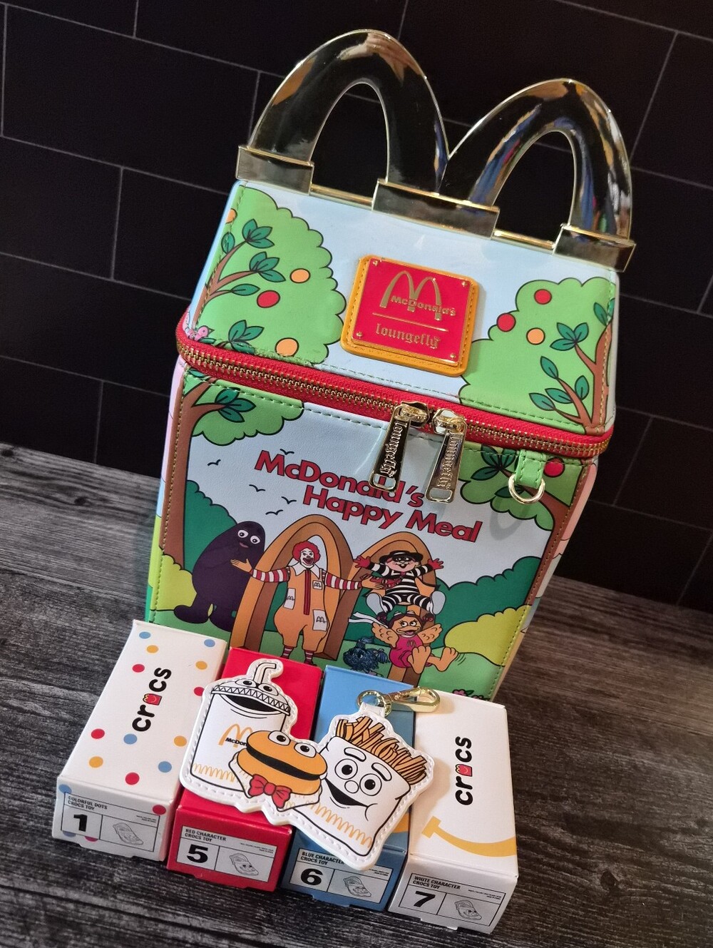 Loungefly McDonald's Happy Meal purse